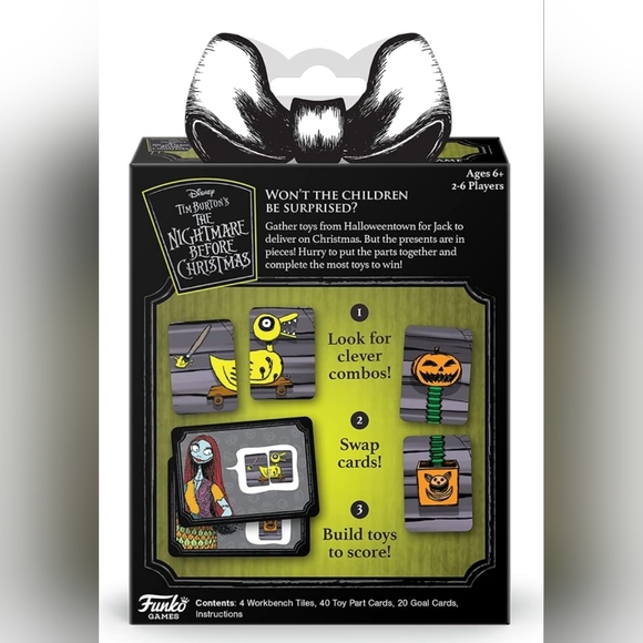 The Nightmare Before Christmas: Making Christmas Card Game Funko NWT - Picture 2 of 3